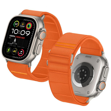 TECH-PROTECT NYLON SLIP APPLE WATCH 8 / 9 / 10 / 11 / SE / ULTRA (44 / 45 / 46 / 49 MM) ORANGE