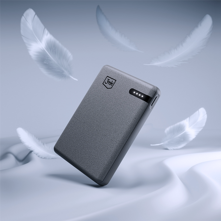 Accessories - 3mk Pocket Powerbank 5,000mAh 12W USB 1C-Grey