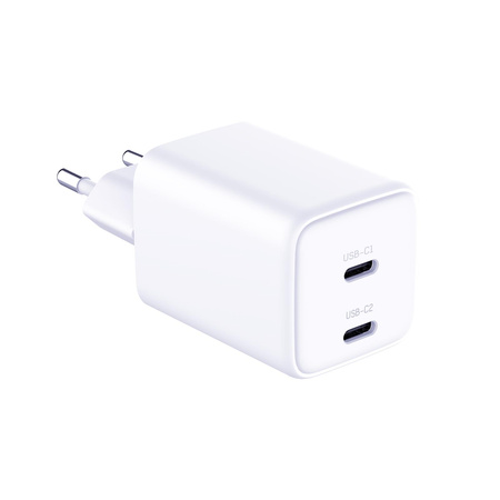 Accessories - 3mk Hyper Charger PD 45W+USB Cable C to C White
