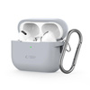 TECH-PROTECT SILICONE HOOK APPLE AIRPODS PRO 1 / 2 CRAYON GREY