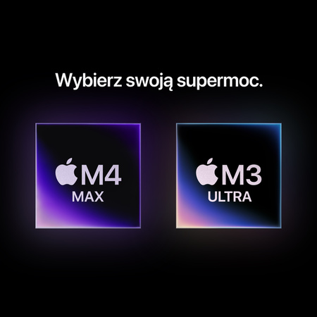 Mac Studio M4 Max 14 rdzeni CPU 32 rdzeni GPU, 36GB RAM 512GB SSD