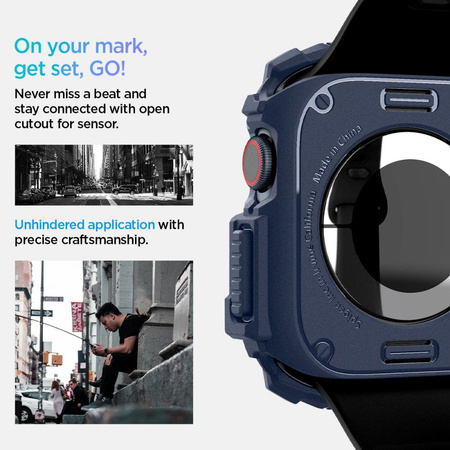 SPIGEN RUGGED ARMOR APPLE WATCH 10 / 11 (46 MM) NAVY BLUE