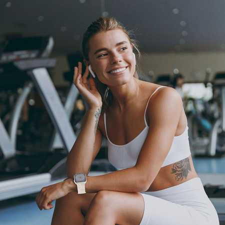 TECH-PROTECT NYLONMAG APPLE WATCH 8 / 9 / 10 / 11 / SE (40 / 41 / 42 MM) DUSTY ROSE