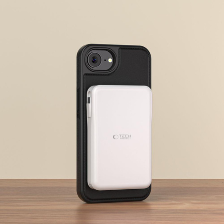 TECH-PROTECT WALLET MAGSAFE IPHONE 16E MATTE BLACK