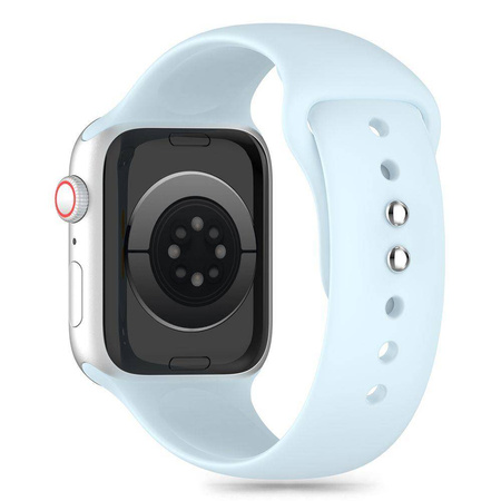 TECH-PROTECT SILICONE APPLE WATCH 6 / 7 / 8 / 9 / 10 / SE (40 / 41 / 42 MM) SKY BLUE