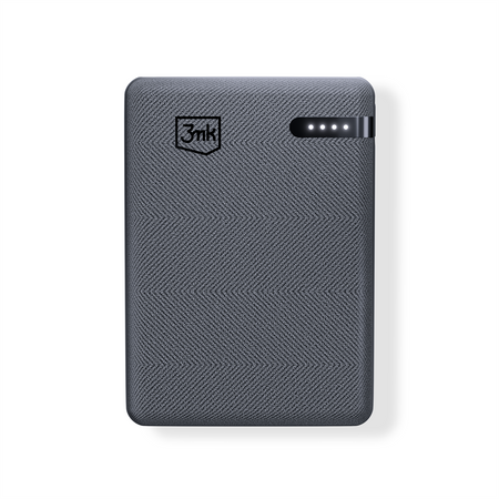 Accessories - 3mk Pocket Powerbank 5,000mAh 12W USB 1C-Grey