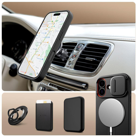 TECH-PROTECT KEVLAR AURA MAGSAFE IPHONE 17 BLACK