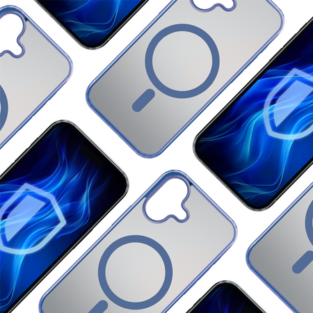 Apple iPhone 16 - 3mk Frosty MagCase Blue