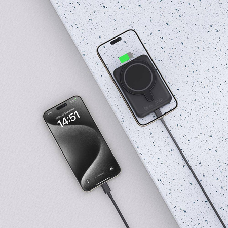 TECH-PROTECT PB10 LIFEMAG MAGSAFE POWER BANK 5000MAH BLACK