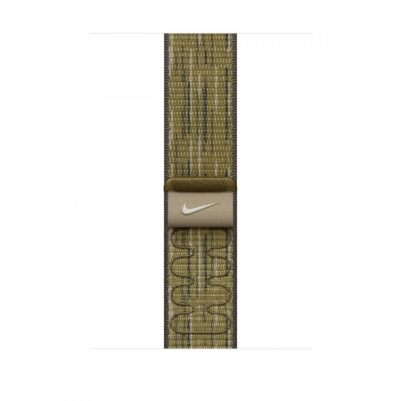 Opaska sportowa Nike w kolorze zielonym/szarym do koperty 46 mm