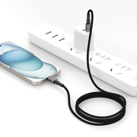 TECH-PROTECT ULTRABOOST DNA TYPE-C CABLE PD60W/3A 300CM IRON GREY