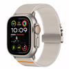 TECH-PROTECT NYLON CLASP APPLE WATCH 8 / 9 / 10 / 11 / SE / ULTRA (44 / 45 / 46 / 49 MM) TITANIUM