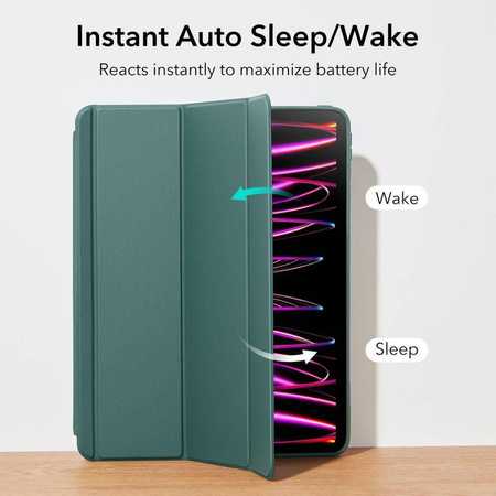 ESR ASCEND HYBRID IPAD PRO 12.9 4 / 5 / 6 / 2020-2022 FOREST GREEN