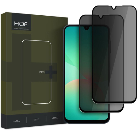 SZKŁO PRYWATYZUJĄCE HOFI ANTI SPY GLASS PRO+ 2-PACK GALAXY A16 4G / 5G / A26 5G / A17 4G / 5G PRIVACY