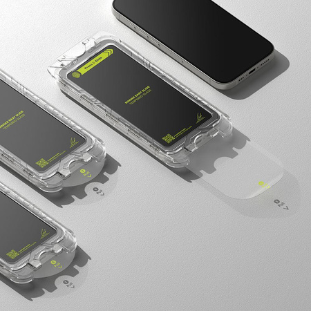 SZKŁO HARTOWANE RINGKE EASY SLIDE 2-PACK IPHONE 16 PRO BLACK