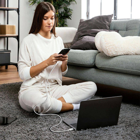 TECH-PROTECT ULTRABOOST LITE TYPE-C CABLE PD60W/3A 200CM COOL GREY