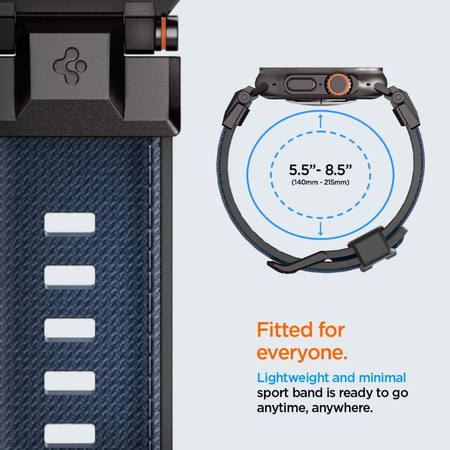 SPIGEN DURAPRO ARMOR APPLE WATCH 8 / 9 / 10 / 11 / SE / ULTRA (44 / 45 / 46 / 49 MM) NAVY BLUE