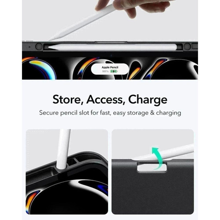ESR FLIP HYBRID IPAD PRO 11” 5 / 6 / 2024-2025 BLACK