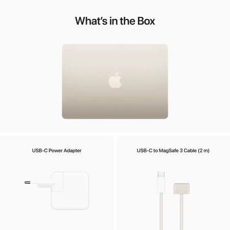 MacBook Air 13 M2 Księżycowa poświata