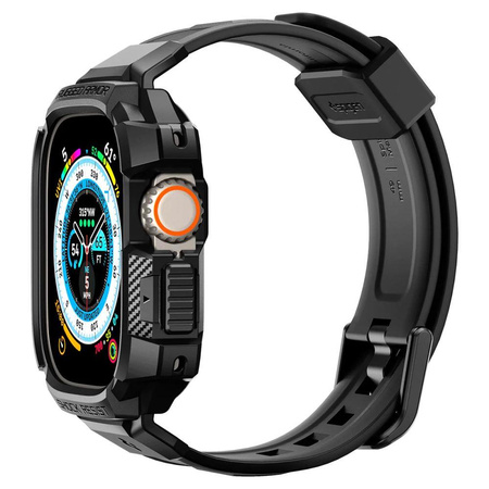 SPIGEN RUGGED ARMOR ”PRO” APPLE WATCH ULTRA 1 / 2 / 3 (49 MM) BLACK