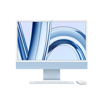 24 iMac Retina 4.5K display: Apple M3 8 rdzeni CPU, 10 rdzeni GPU, 256GB SSD - Niebieski