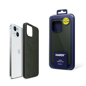 Apple iPhone 15 - 3mk HARDY MagFabric Case Evergreen