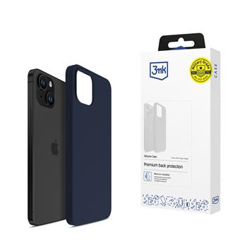 Apple iPhone 15 - 3mk Silicone Case Dark Navy