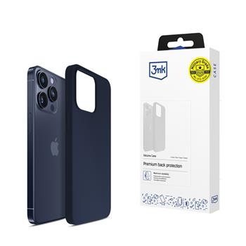 Apple iPhone 15 Pro - 3mk Silicone Case Dark Navy