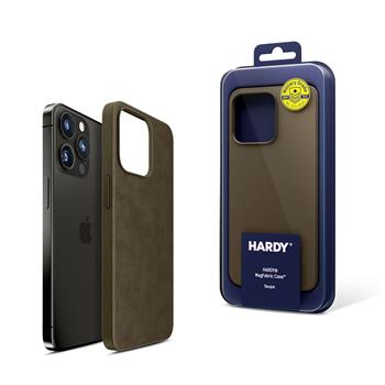 Apple iPhone 15 Pro Max - 3mk HARDY MagFabric Case Taupe