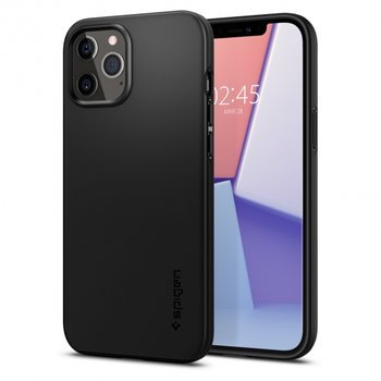 IPHONE 12/12 PRO SPIGEN THIN FIT BLACK