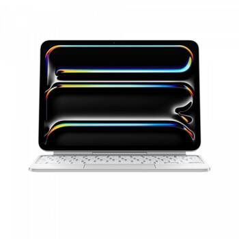 Klawiatura Magic Keyboard do iPada Pro 11 cali (M4) - angielski (USA) - biała
