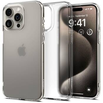 SPIGEN ULTRA HYBRID IPHONE 15 PRO MAX FROST CLEAR