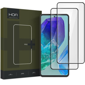 SZKŁO HARTOWANE HOFI GLASS PRO+ 2-PACK GALAXY M55 5G BLACK