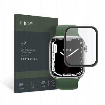 SZKŁO HYBRYDOWE HOFI HYBRID PRO+ APPLE WATCH 7 / 8 / 9 (41 MM) BLACK