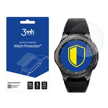 Samsung Gear S3 Frontier - 3mk Watch Protection™ v. FlexibleGlass Lite