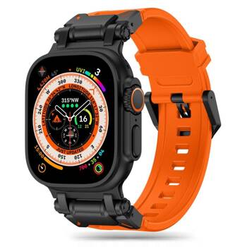 TECH-PROTECT DELTA PRO APPLE WATCH 6 / 7 / 8 / 9 / 10 / SE / ULTRA 1 / 2 (44 / 45 / 46 / 49 MM) ORANGE/BLACK