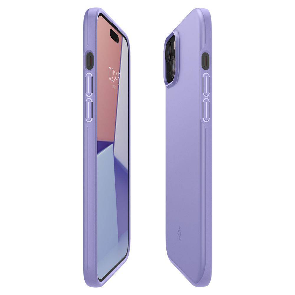 Spigen Coque Thin Fit pour iPhone 15 - Iris Purple