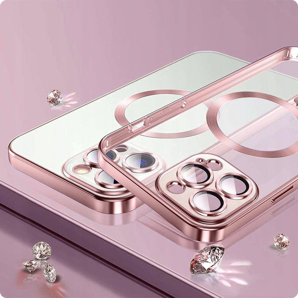 TECH-PROTECT MAGSHINE MAGSAFE IPHONE 13 ROSE GOLD