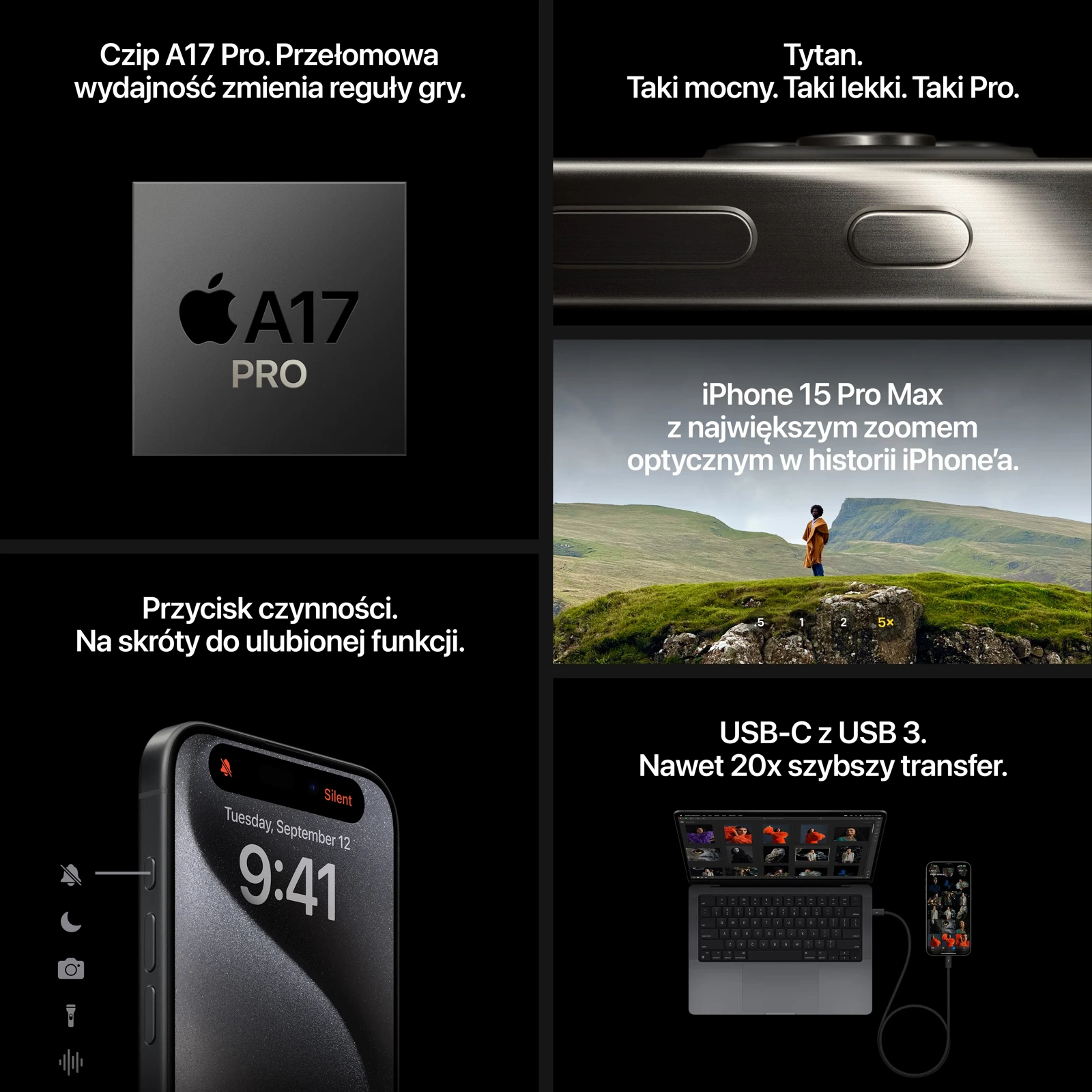 Apple iPhone 15 Pro Max (1 to) - Titane Bleu : : High-Tech