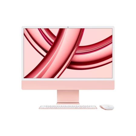 24 iMac Retina 4.5K display: Apple M3 8 rdzeni CPU, 8 rdzeni GPU, 256GB SSD - Różowy