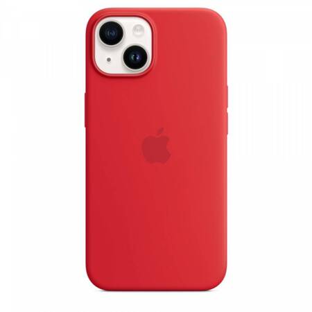 Etui silikonowe z MagSafe do iPhonea 14 - (PRODUCT)RED