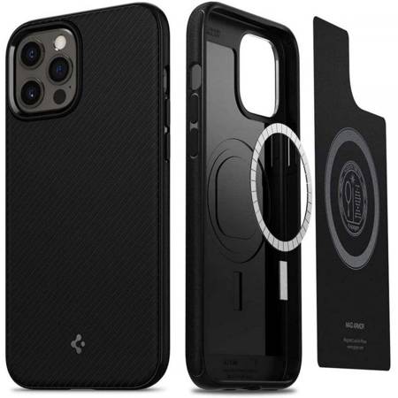 SPIGEN MAG ARMOR IPHONE 12/12 PRO MATTE BLACK