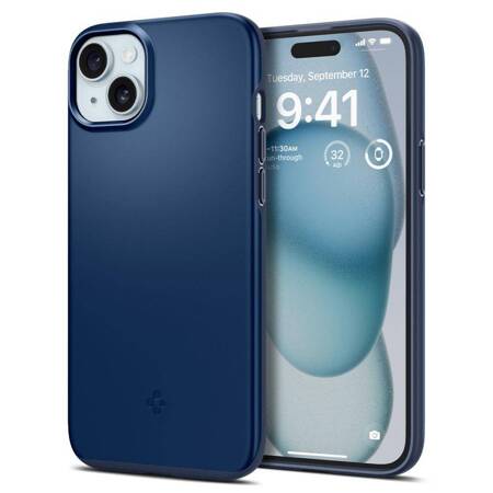 SPIGEN THIN FIT IPHONE 15 NAVY BLUE