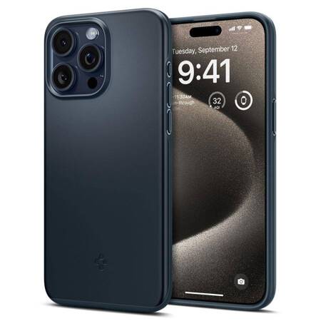 SPIGEN THIN FIT IPHONE 15 PRO MAX METAL SLATE