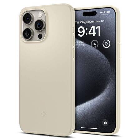 SPIGEN THIN FIT IPHONE 15 PRO MUTE BEIGE