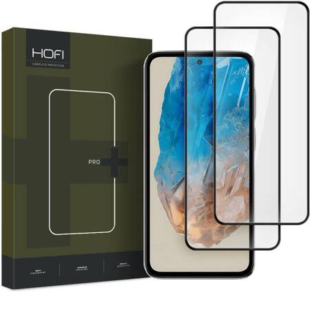 SZKŁO HARTOWANE HOFI GLASS PRO+ 2-PACK GALAXY M35 5G BLACK