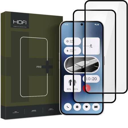 SZKŁO HARTOWANE HOFI GLASS PRO+ 2-PACK NOTHING PHONE 2A / 2A PLUS BLACK