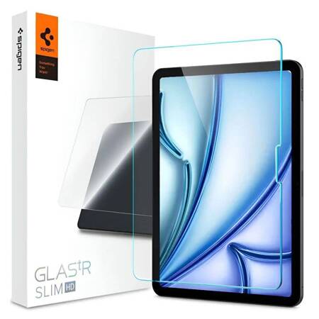 SZKŁO HARTOWANE SPIGEN GLAS.TR SLIM IPAD AIR 11 6 / 2024 CLEAR