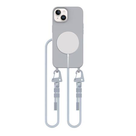 TECH-PROTECT MAGNECKLACE MAGSAFE IPHONE 14 CRAYON GREY