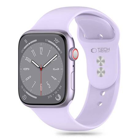 TECH-PROTECT SILICONE APPLE WATCH 6 / 7 / 8 / 9 / 10 / SE / ULTRA 1 / 2 (44 / 45 / 46 / 49 MM) ELEGANT PURPLE